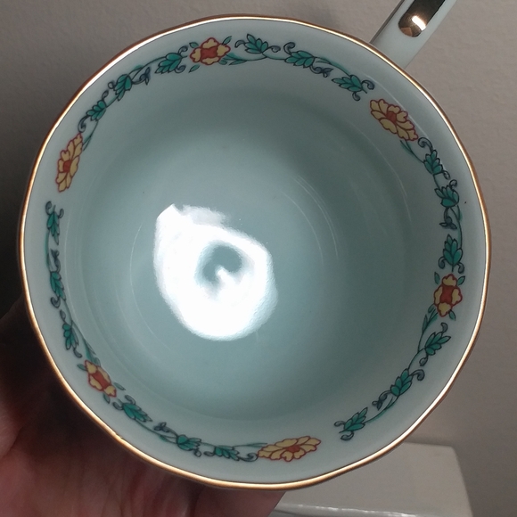 Arita Tea Cup with Saucer - Picture 7 of 7